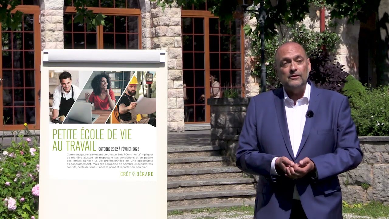 Petite Ecole de Vie au Travail - Michel Bonjour - Spiritualit&eacute;