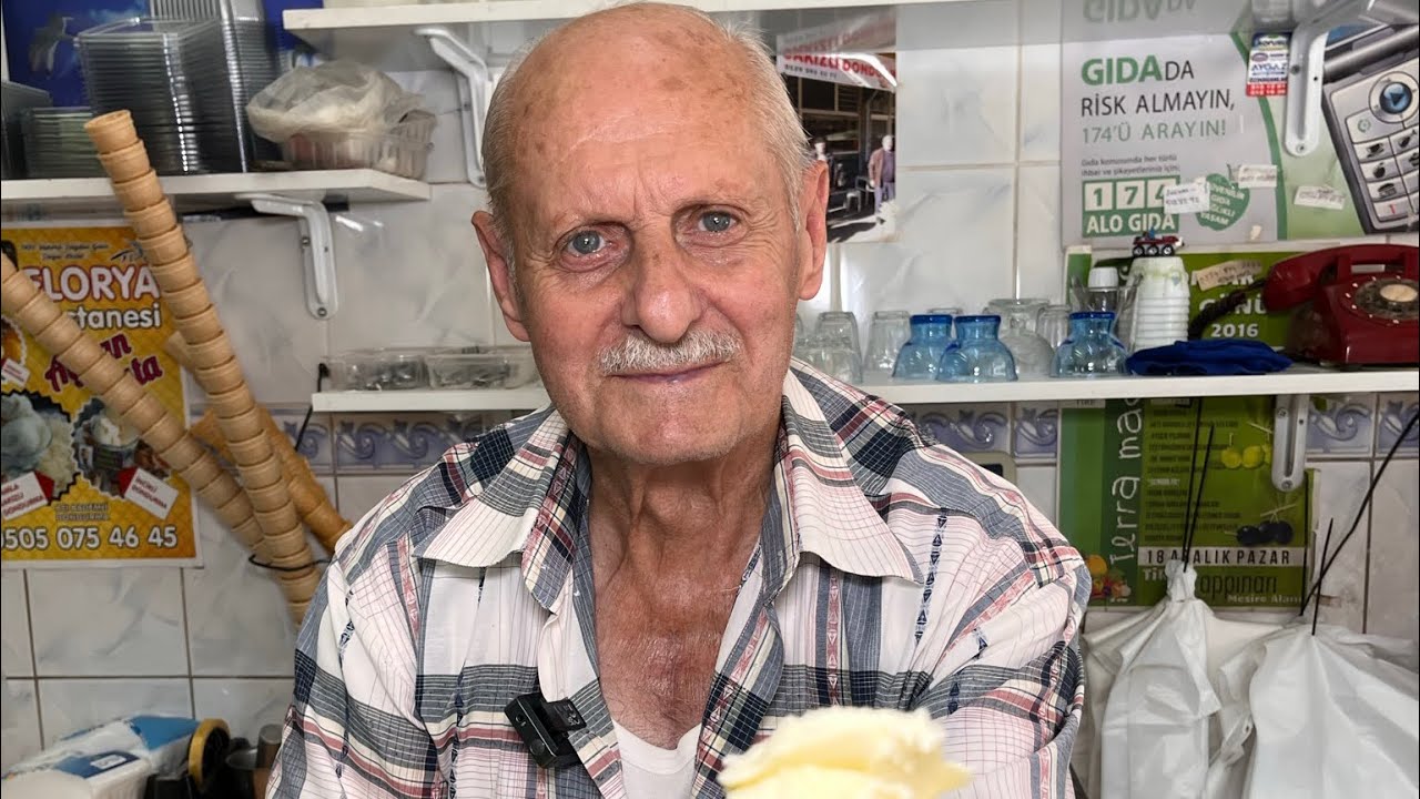 TİRE’DEN RUSYAYA DONDURMA GÖDNEREN  AYHAN AMCA FLORYA PASTANESİ