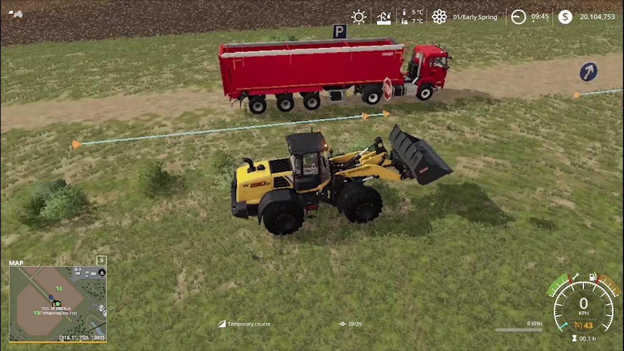 Farming Simulator 19 || Course Play, Potato harvest and Shovel at Field