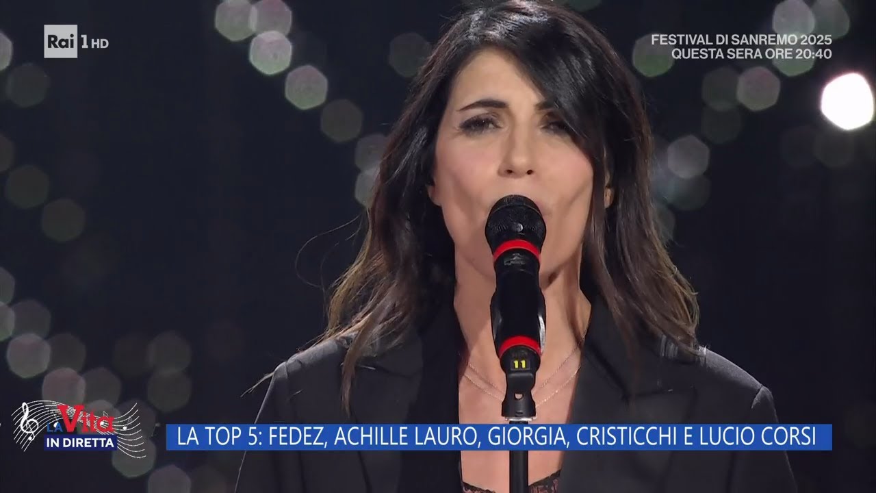 La top 5 dopo due serate - La vita in diretta - 13/02/2025