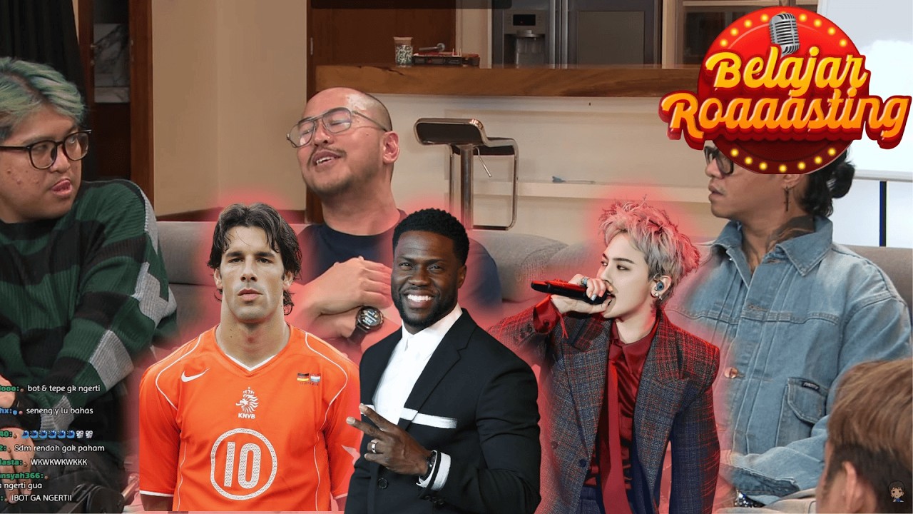 G-Dragon, Kevin Hart, Van Nistelrooy otw ke Marapthon?? Belajar Roaaasting with Pandji Pragiwaksono