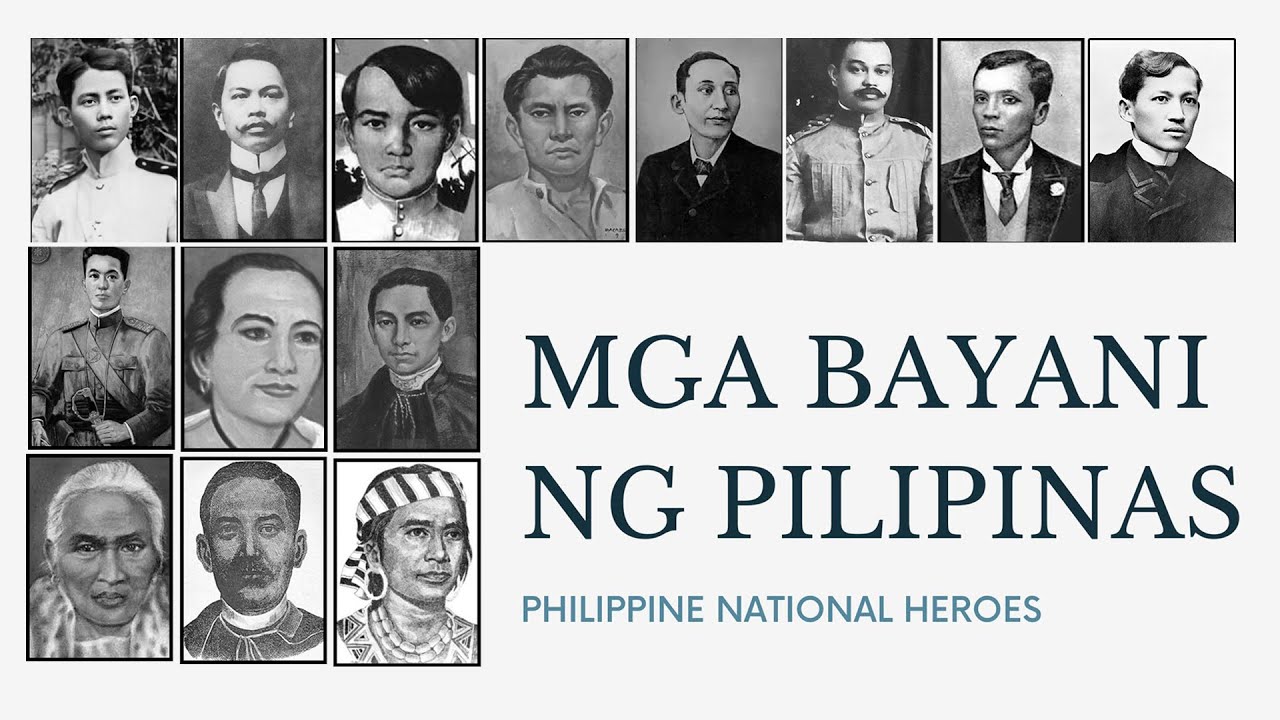 Mga Bayani ng Pilipinas / Philippine National Heroes