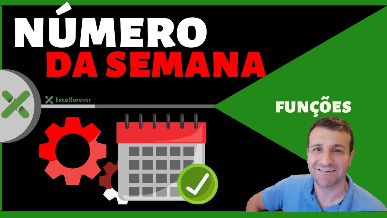Número da semana no Excel