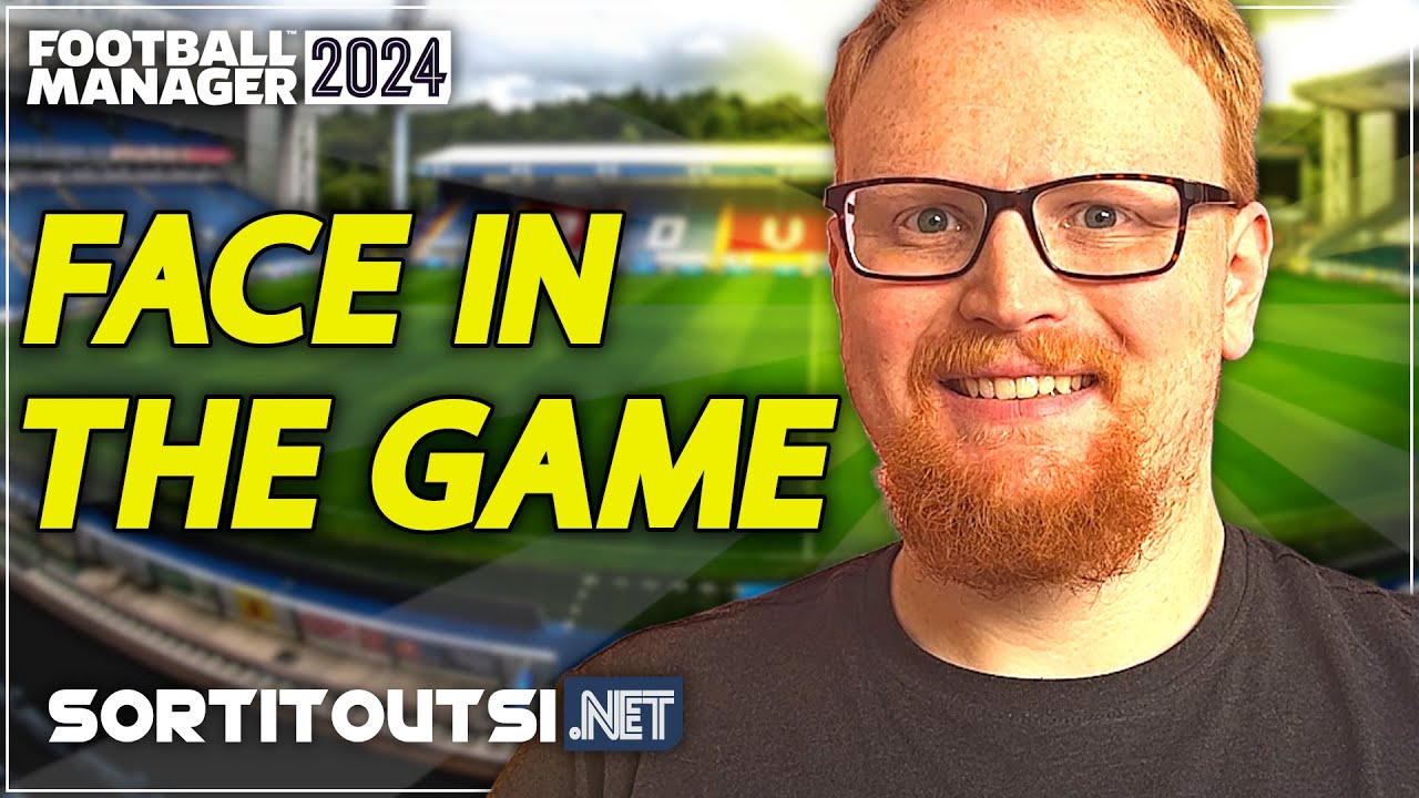 How to get YOUR FACE in Football Manager 2024