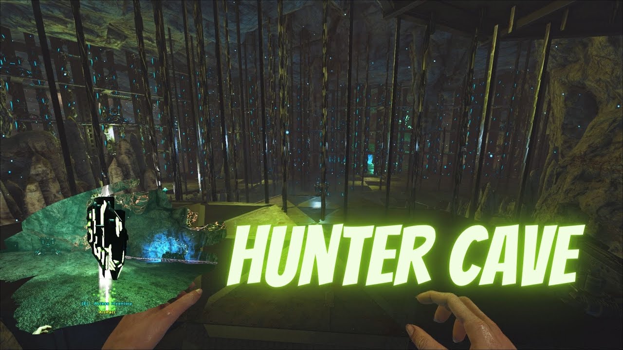 Ark | How to Build The Island Hunter Cave | 2023