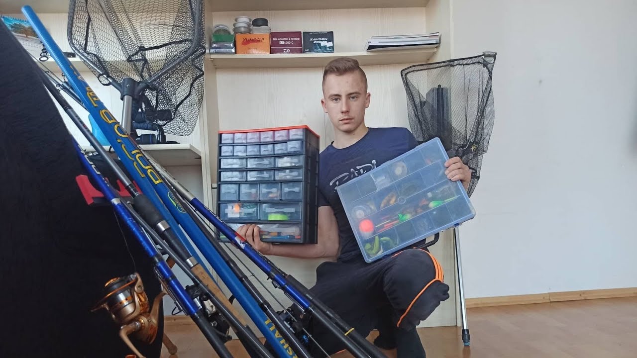 Sva moja oprema za pecanje