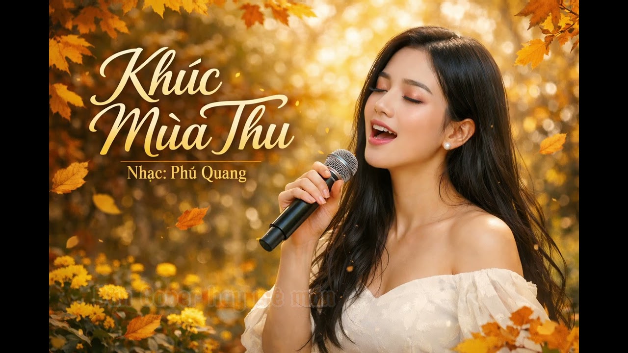 Khúc Mùa Thu (Phú Quang). Bản cover AI giọng nữ hay nhất.
