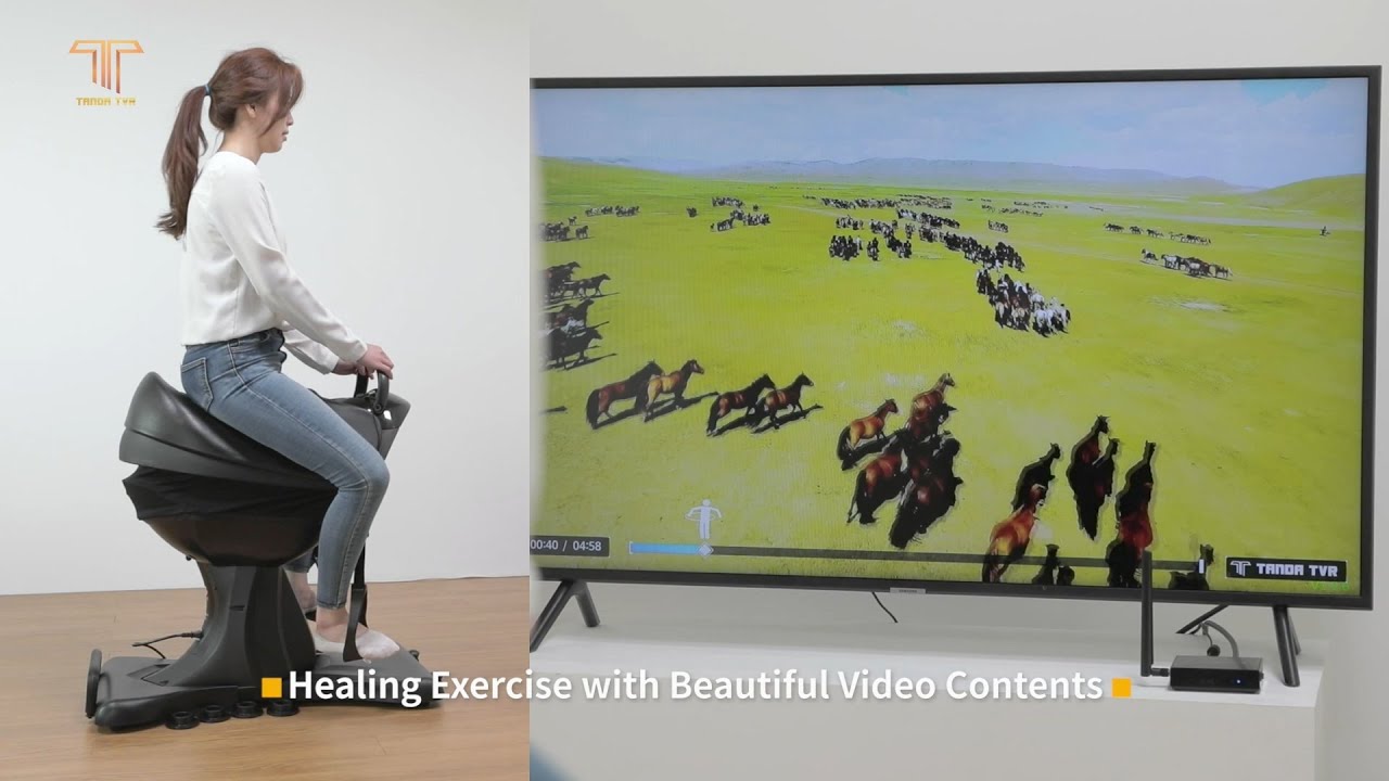 탄다브이알(TANDA TVR)_가상현실과 승마운동이 만났다.