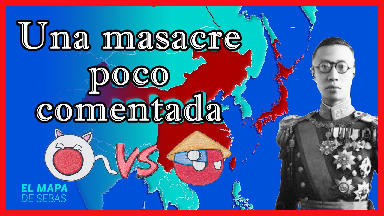 ⚔️La 2da GUERRA SINO-JAPONESA en [casi] 14 minutos 🇯🇵 🆚 🇨🇳 - El Mapa de Sebas