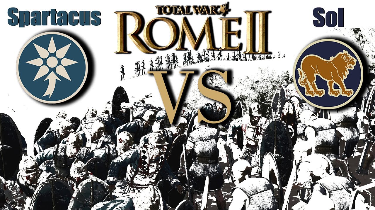 1v1 Rome II  кампания Массилия vs Понт (Spartacus) #1