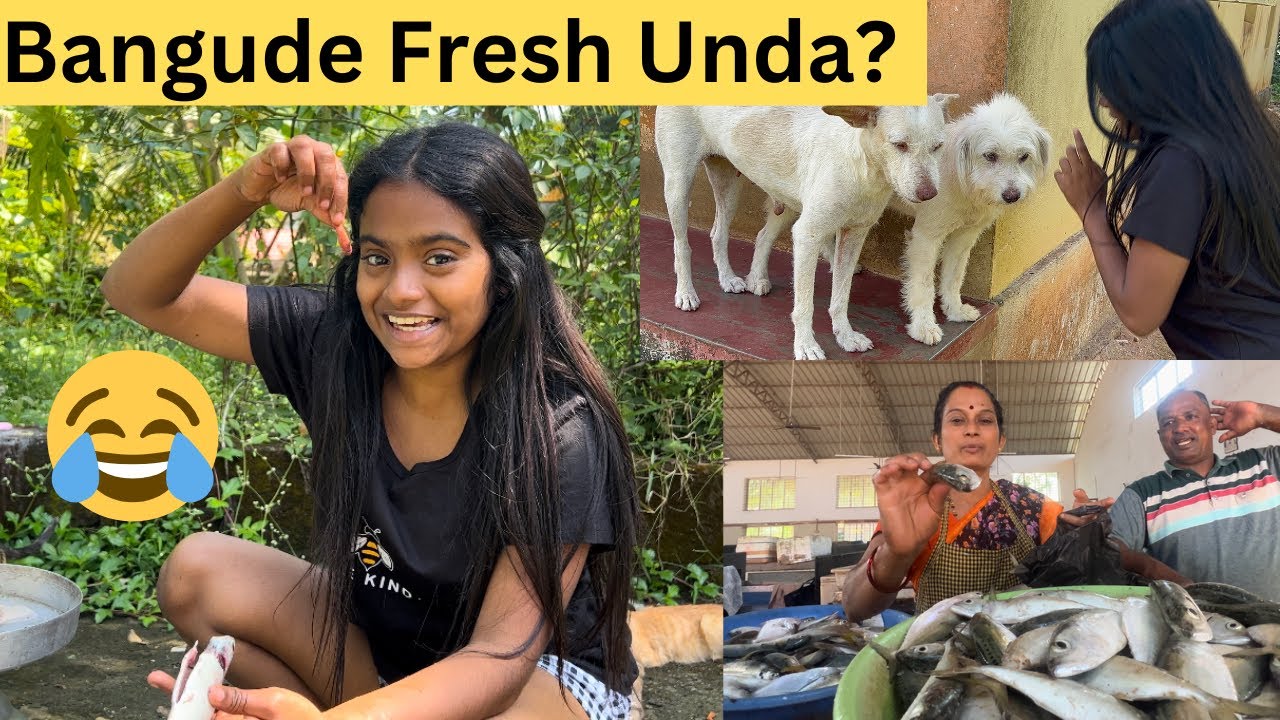Bangude Fresh Unda?😂Rakshita Tulu Talks #fishmarket #padubidre #tulu #rakshita #tulucomedy #tuluá