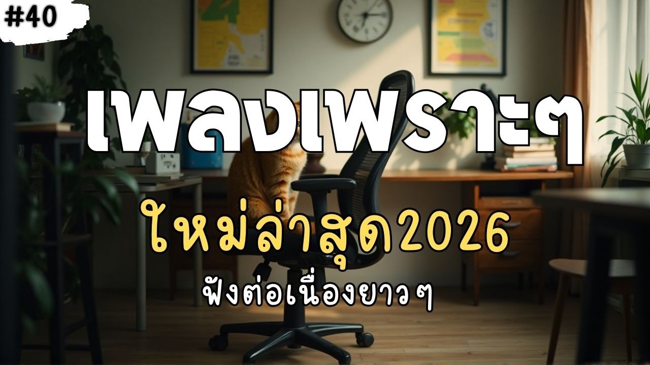 รวมเพลงเพราะที่สุดตอนนี้ 2026  | เพลงใหม่มาแรง ฟังยาวๆ ชิลๆ EP.40