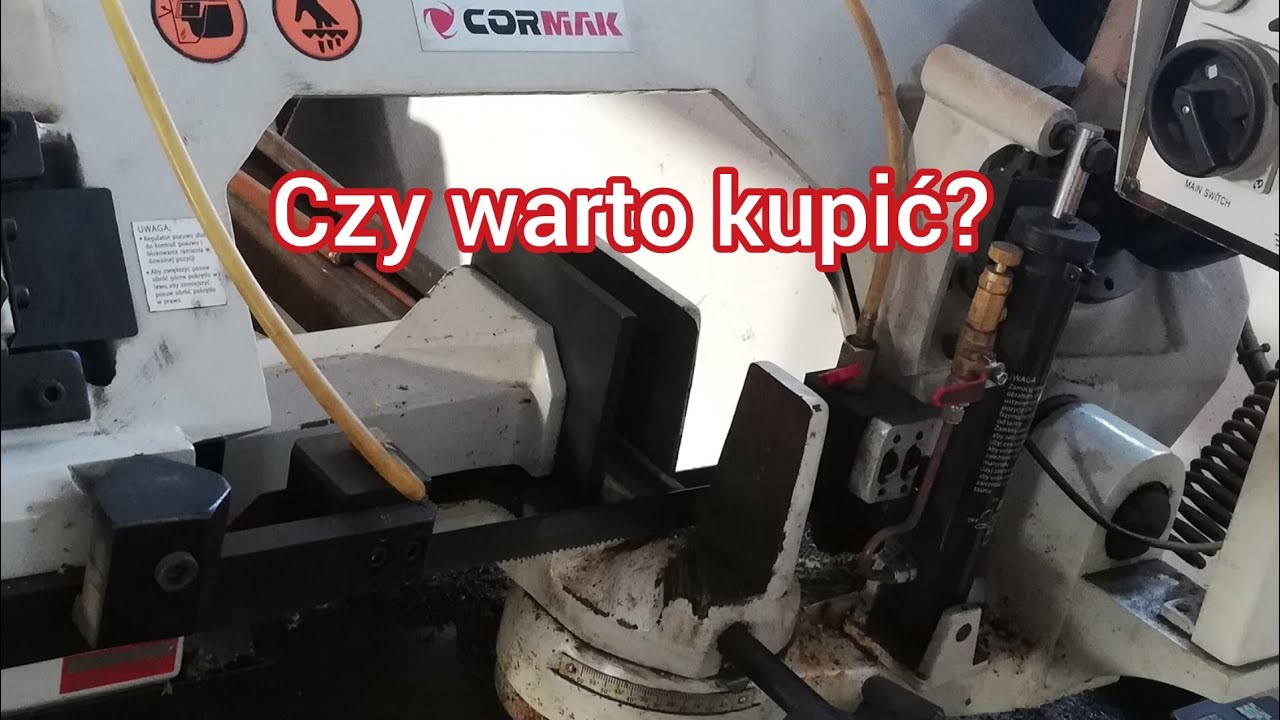 Przecinarka Taśmowa Cormak BS 260 G Opinia po 4 latach