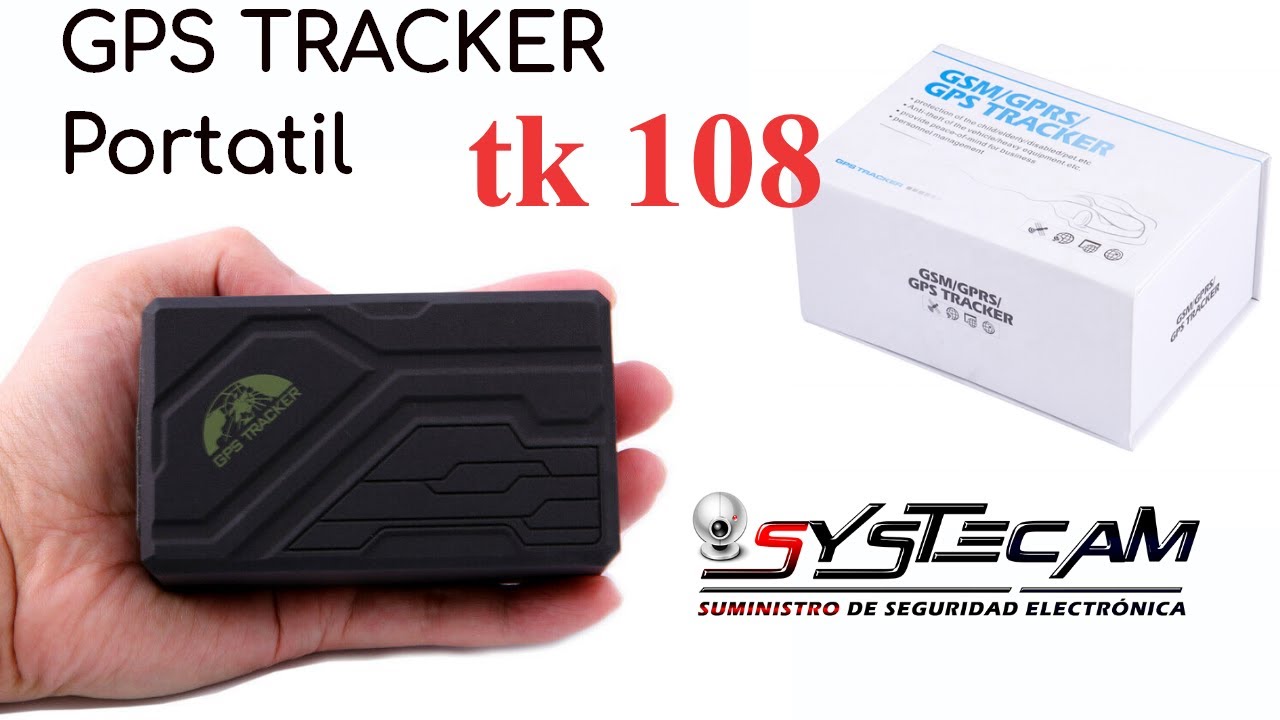 🛰 GPS TRACKER Portatil coban TK108 - con microfono espia y bateria de larga duracion ( 2019 )