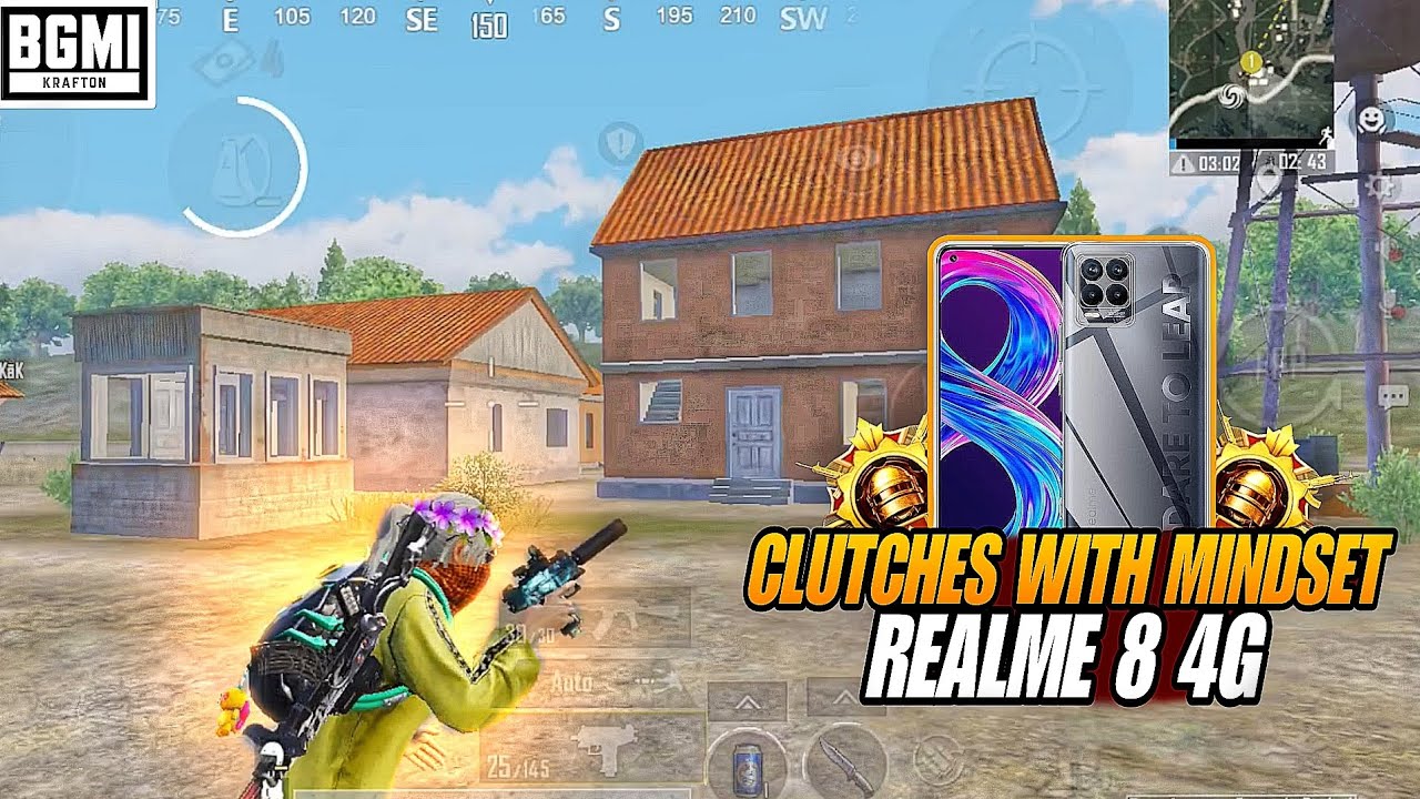 Clutches with mindset 🔥 - REALME 8 4G - BGMI