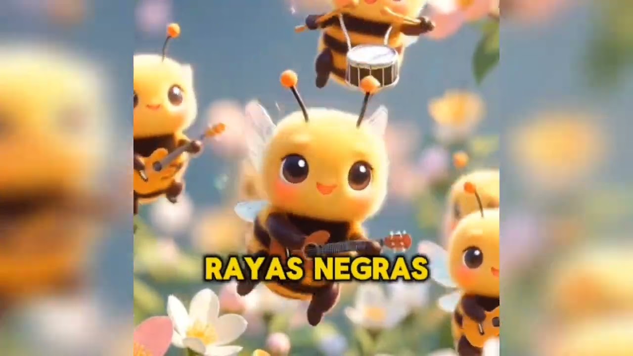 El Rock de las Abejitas 🐝 Canción del Día de la Primavera 🌸 Música para festival escolar