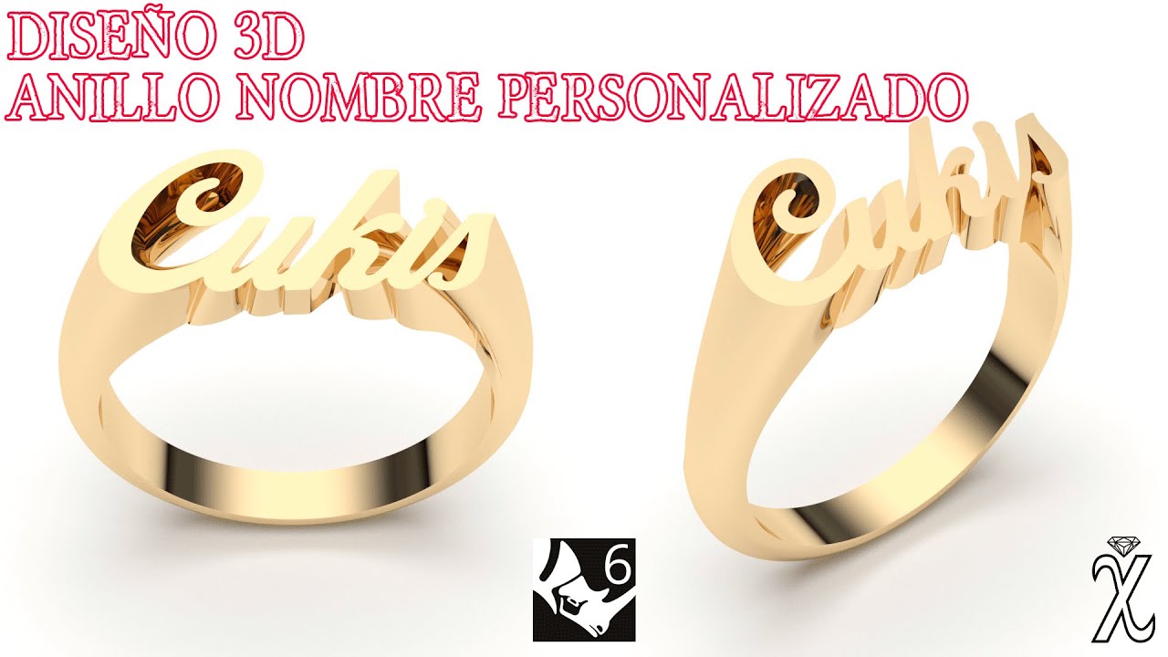 Tutorial Anillo Nombre Personalizado | Rhino 6 #5