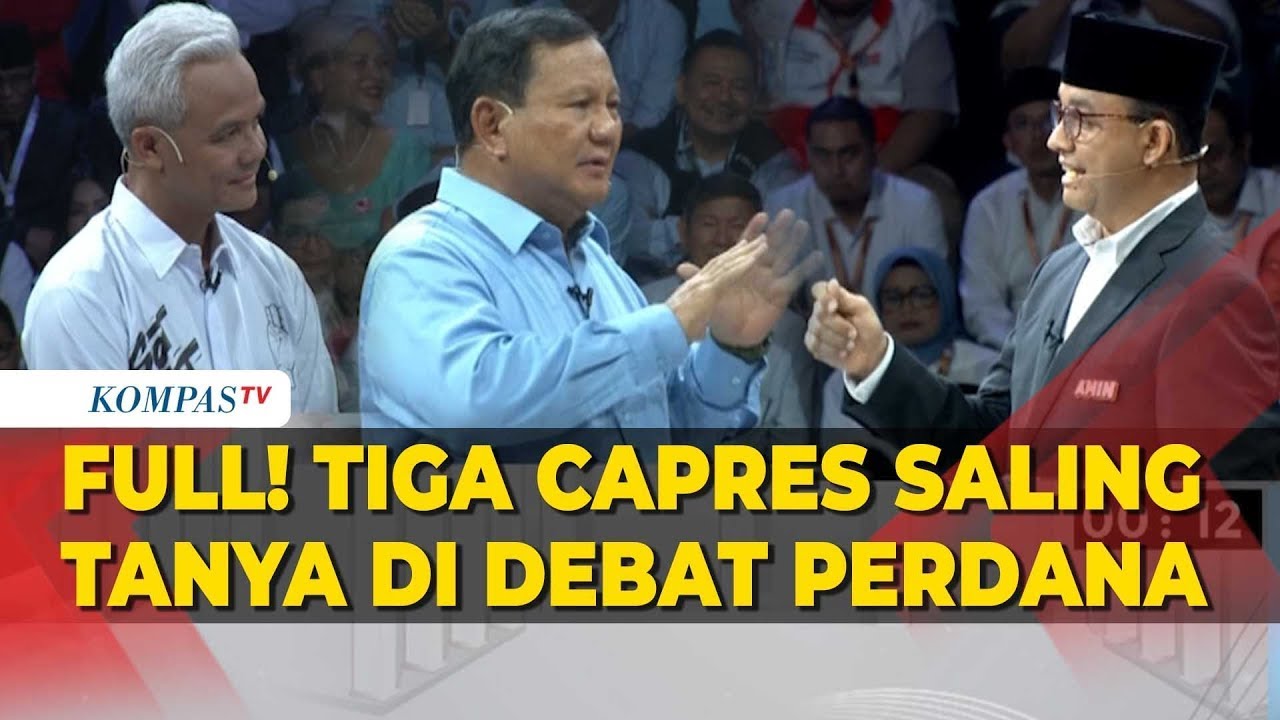 Sesi Saling Tanya Debat Capres  Anies Singgung Putusan MK, Prabowo Ungkit Polusi DKI