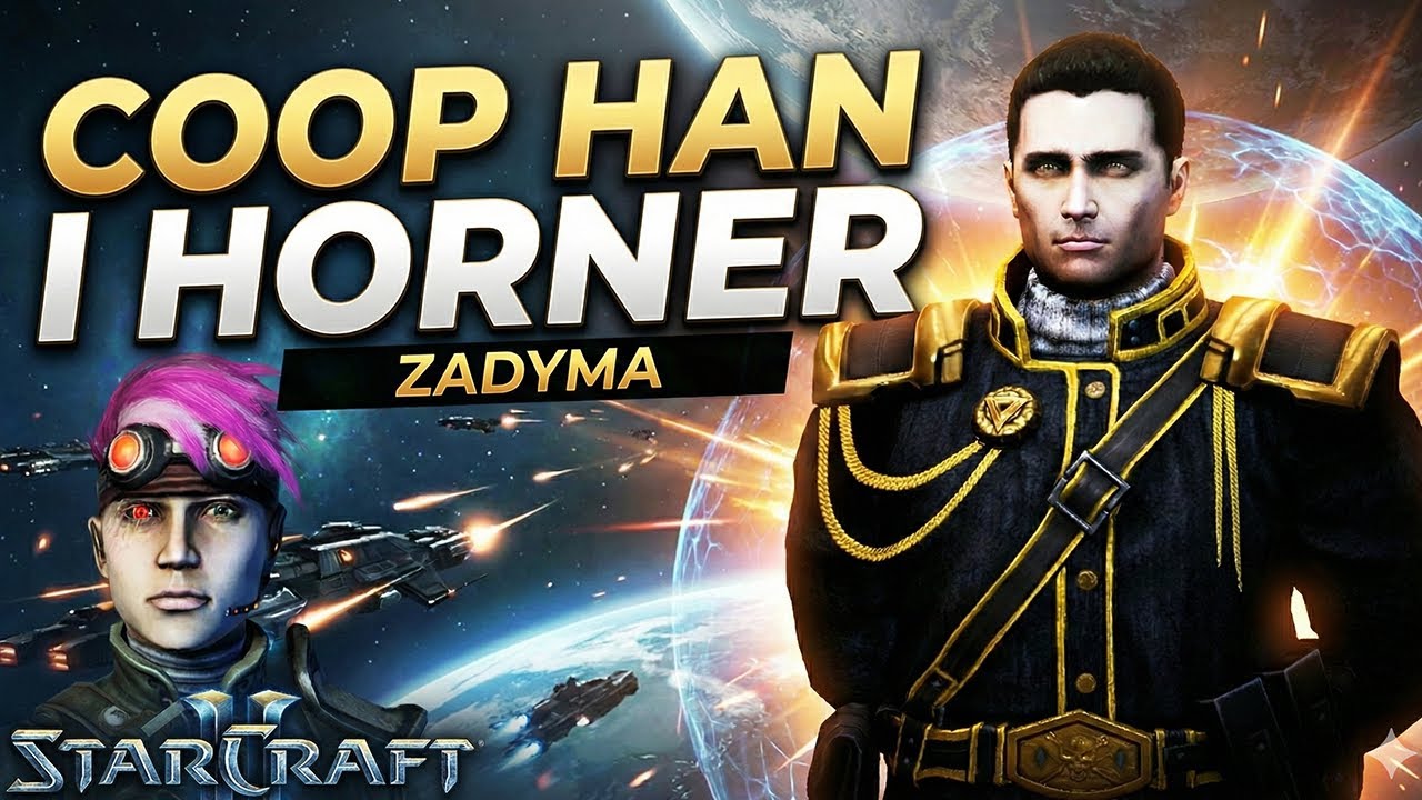 NIESAMOWITA ZADYMA! Han i Horner vs Noc Zainfekowanych | StarCraft 2 Co-op