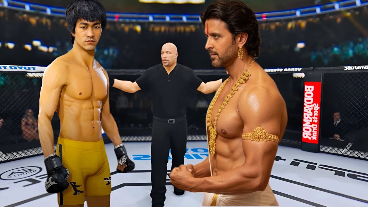 PS5 | Bruce Lee vs. Indian Titan [EA Sport UFC 4]🥊
