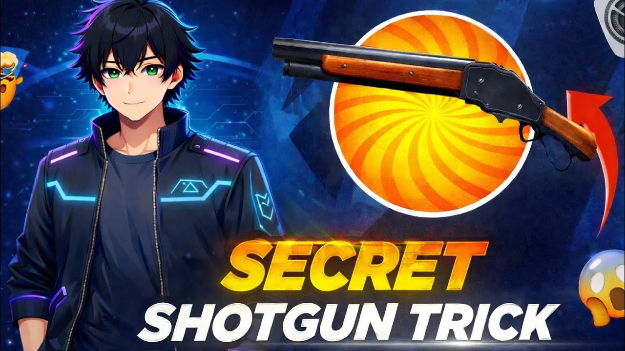 M1887 Shotgun Headshot Tricks 💀🔥 One Tap Tricks + Settings ⚙️ No Recoil || Free Fire Max
