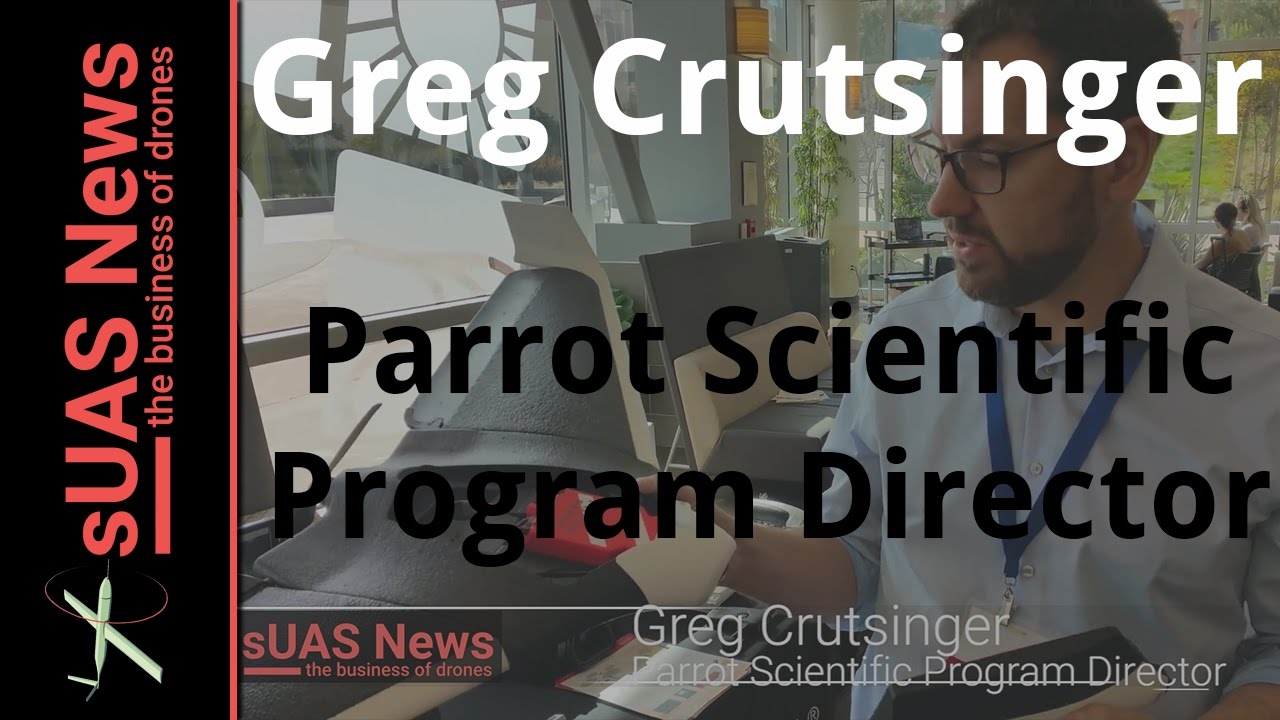 Greg Crutsinger Parrot Disco, Sky Controller, FPV Goggles