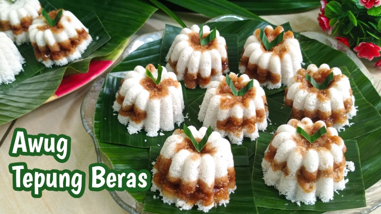 Cuma 3 Bahan Bikin Cemilan Tradisional Yang Enak Banget || AWUG TEPUNG BERAS || Kue Dongkal