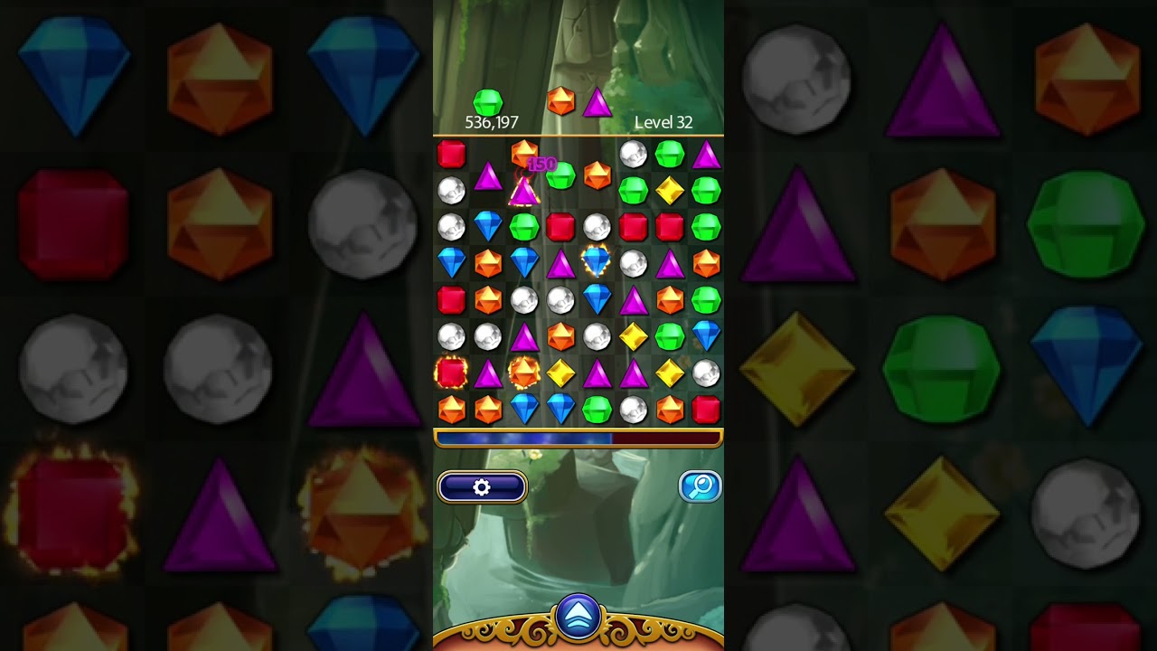 Bejeweled Classic ZEN Levels 31-35 S1 EP6: Making Flame & Lightning