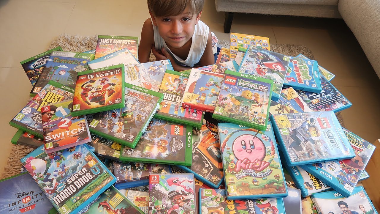 Our Video Games Collection ! Lego, Xbox and Nintendo