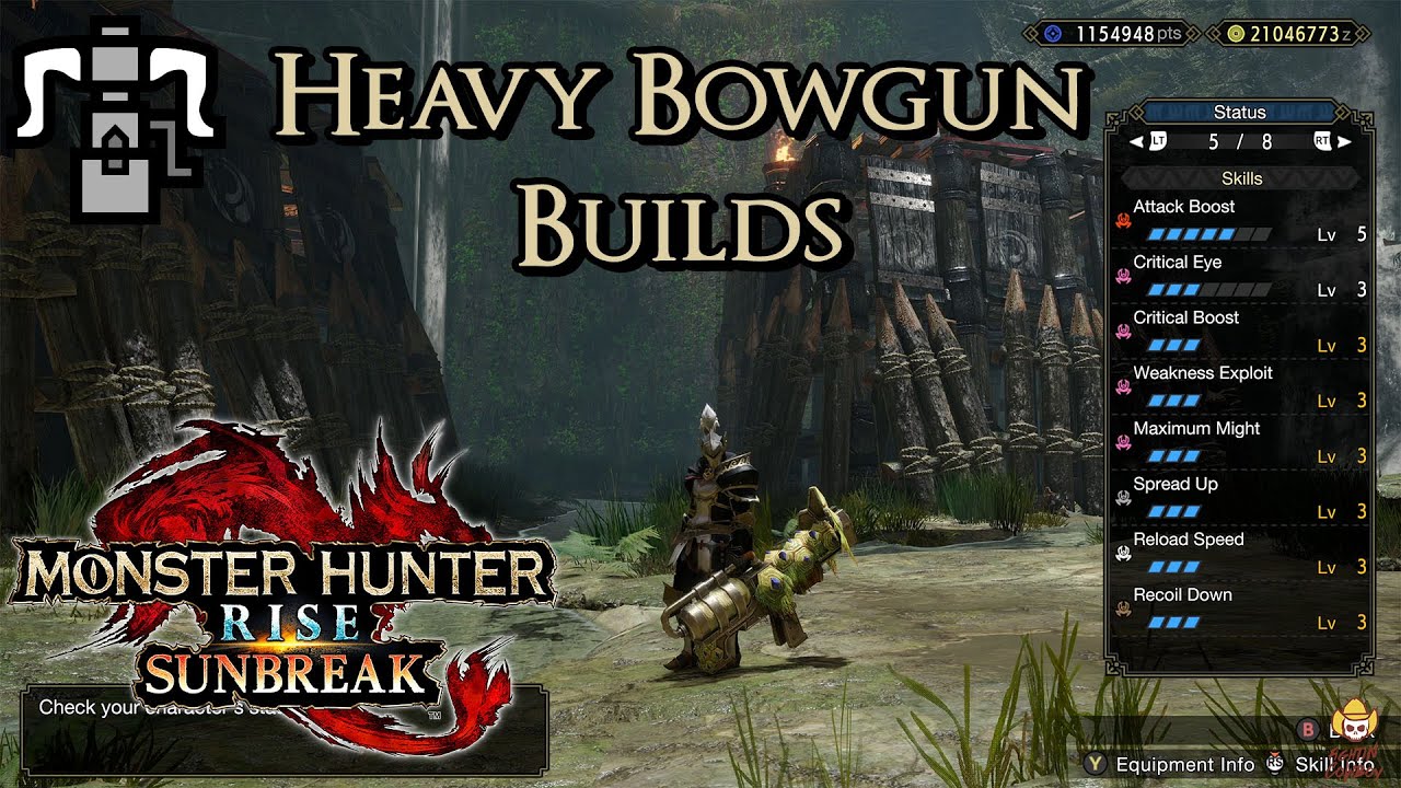 Monster Hunter Rise: Sunbreak — сборки HBG: ленивое распространение = EZ Hunts