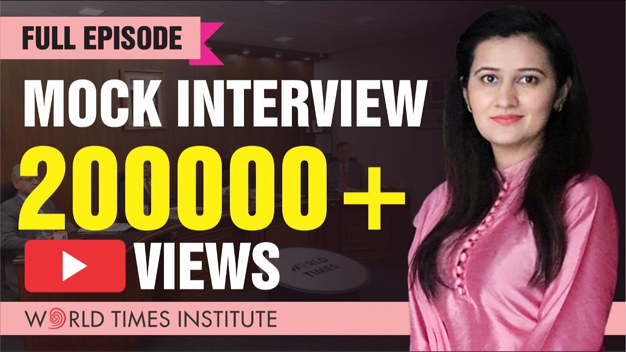 CSS Mock Interview | Mahwish Yaseen | World Times Institute | Full Interview