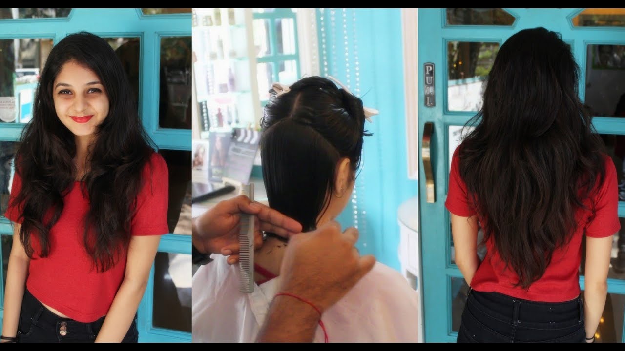 Long Hair to Blunt Haircut
