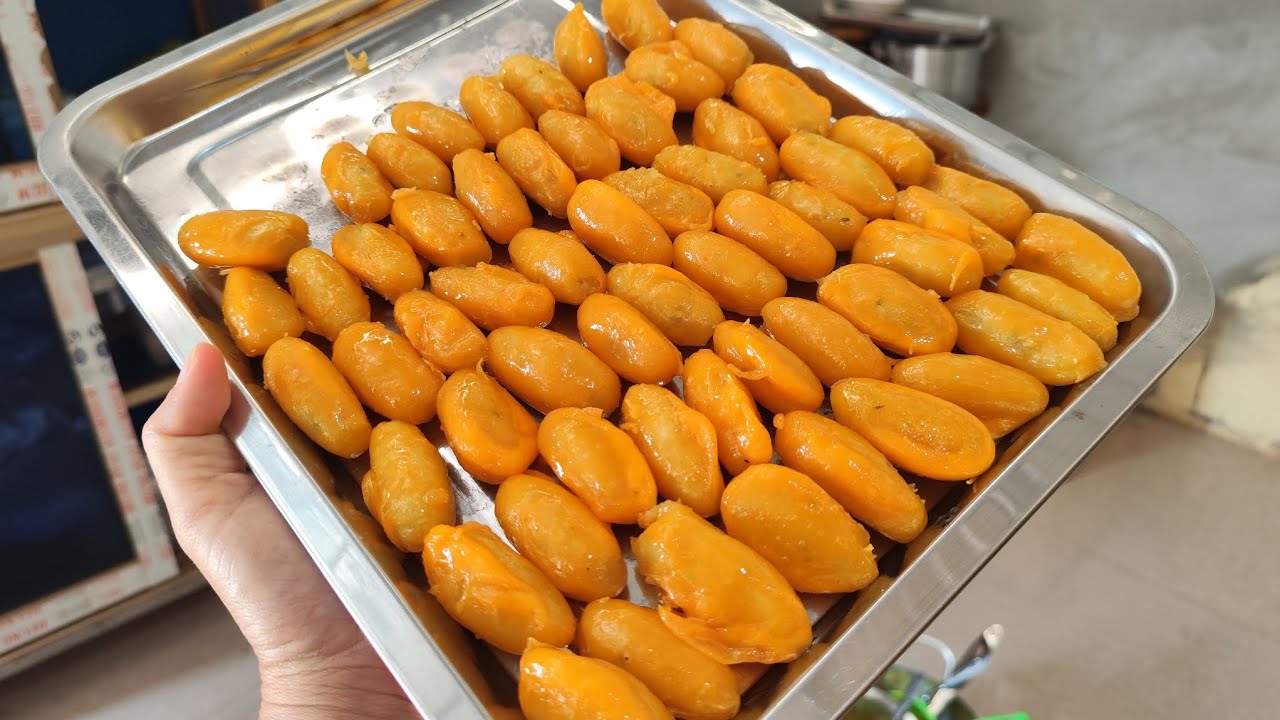 របៀបធ្វើគ្រាប់ខ្នុរដាក់ក្នុងបង្អែមចាប់លៀងឬបង្អែមសៀមរាប-Dessert[SREYnoch- Cooking Volgs]