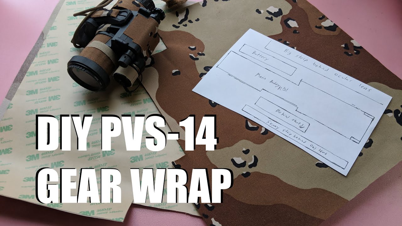 DIY PVS-14 Camo wrap