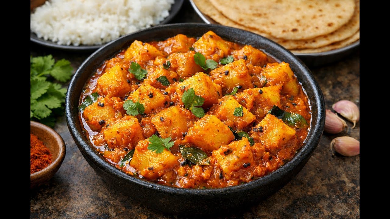Potato Curry | ఆలూ కూర | உருளைக்கிழங்கு கறி | ഉരുളക്കിഴങ്ങ് കറി |आलू की सब्ज़ी |Aloo Curry Recipe