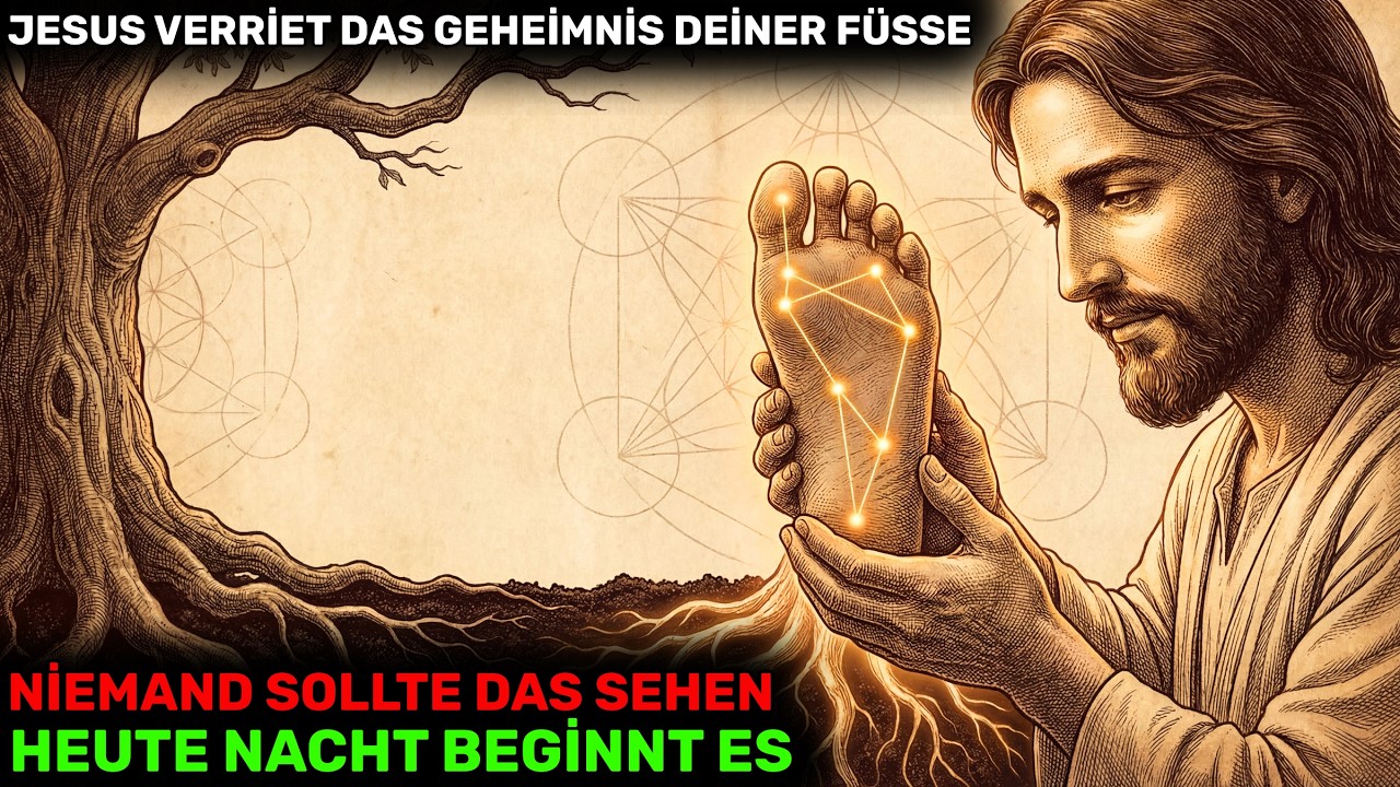 Jesus offenbarte das Geheimnis deiner Füße — Heile deinen Körper in 7 Tagen