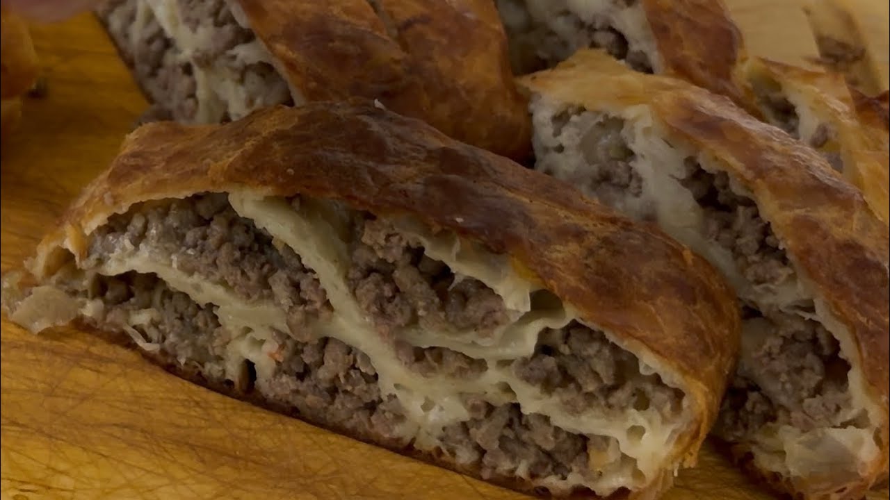 Feuilletés à la viande hachée 