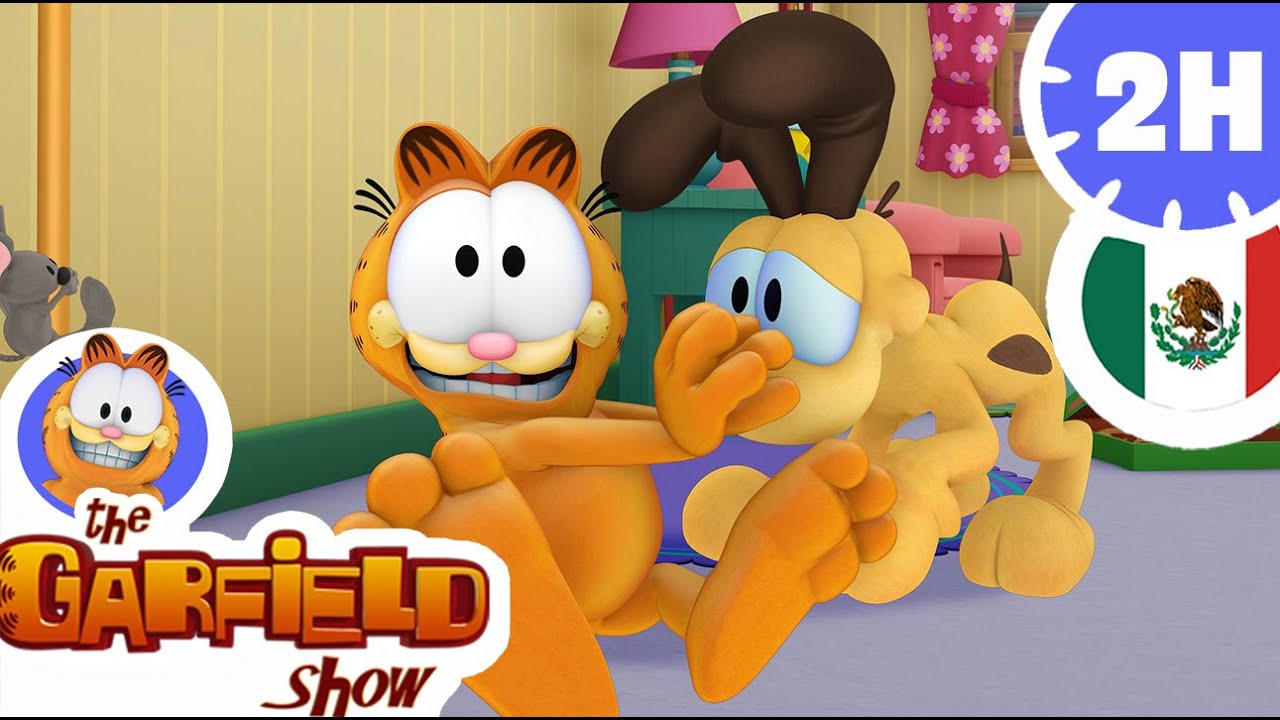 GARFIELD ESPAÑOL LATINO - Temporada 2 - EL AVE AZUL DE LA FELICIDAD