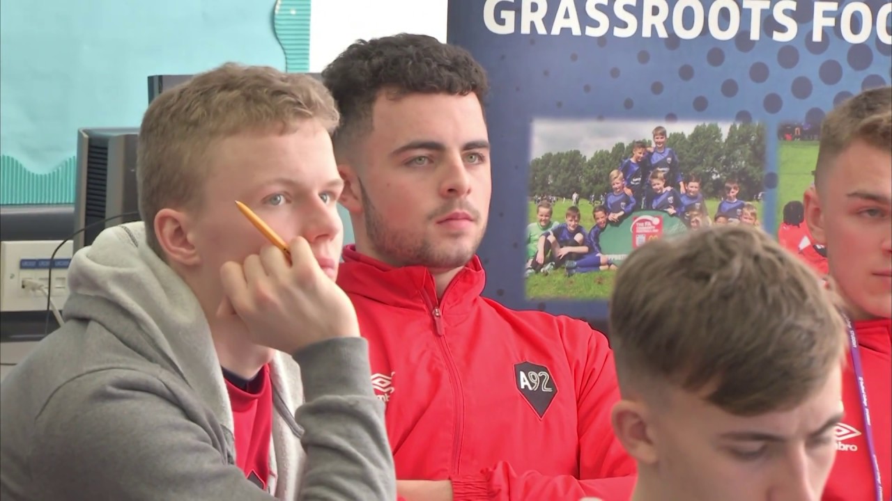 Academy 92 take FA Referee Course