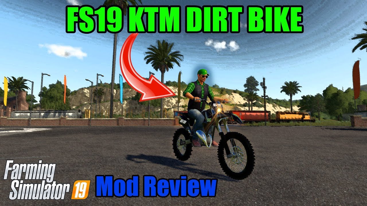 FS19 | KTM Dirtbike | Mod Review