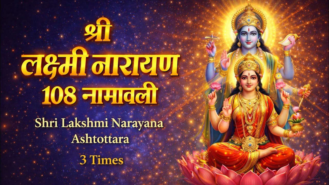 Shri Lakshmi Narayana 108 Namavali | श्री लक्ष्मी नारायण 108 नामावली | लक्ष्मी नारायण अष्टोत्तर 