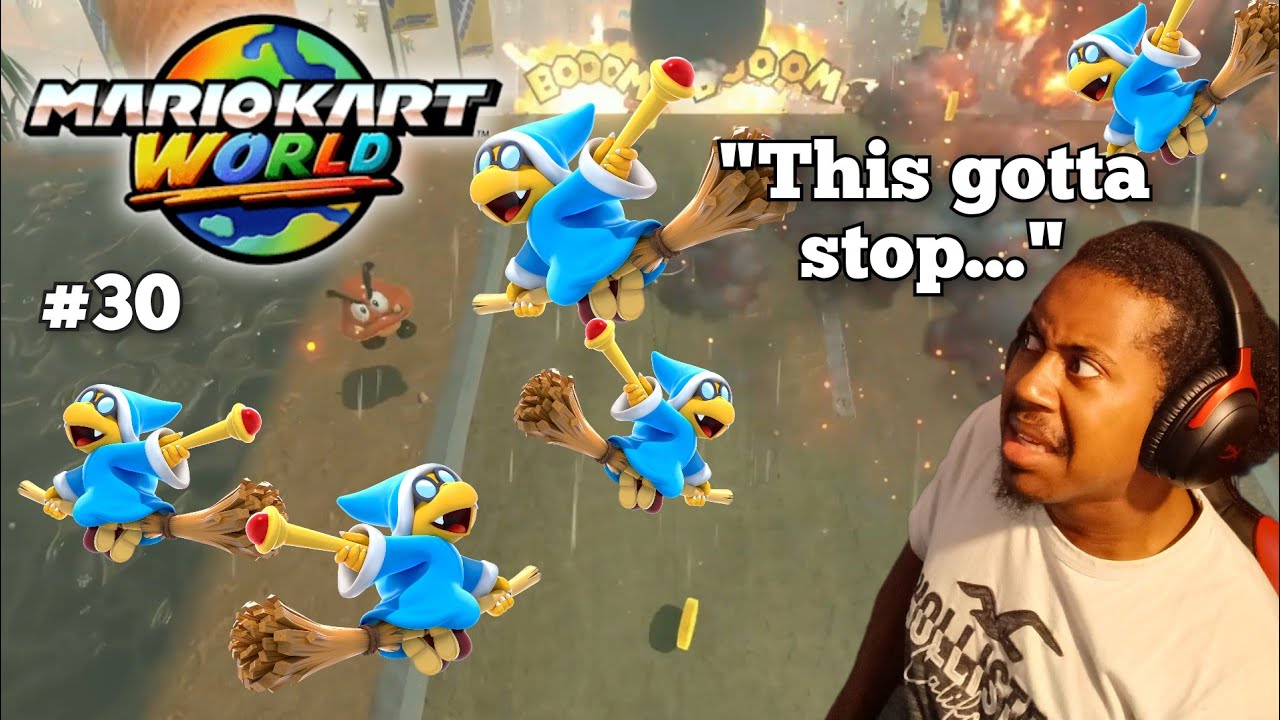 More Toxic Custom Items In This Race | Mario Kart World | #30