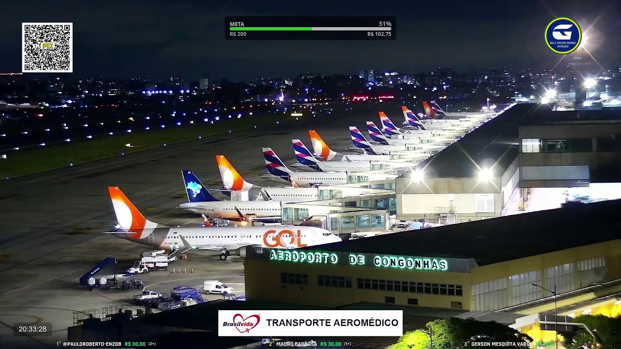 SBSP LIVE #2 - Aeroporto de São Paulo AO VIVO - CGH Airport - 19/02 Manhã
