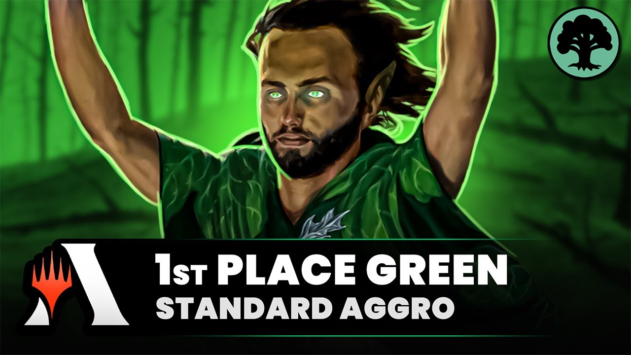 🟢 56 DECKS... E ESSE FOI O MELHOR! | GREEN LANDFALL no STANDARD! (Magic Arena)