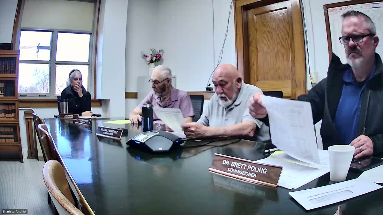 Cheyenne County  Commissioners February 27, 2026