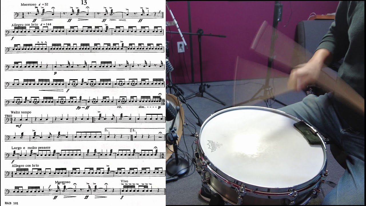 Portraits In Rhythm CIRONE SNARE DRUM NO.13