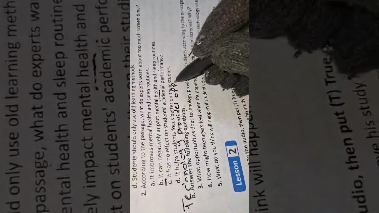 حل لل(review 2)في كتاب ال(student book) صفحه١٠٠ و١٠١ و١٠٢