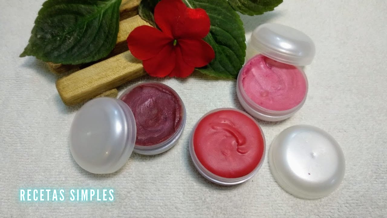 Cómo hacemos un BÁLSAMO LABIAL CON COLOR // Recetas simples//Cosmetica Natural