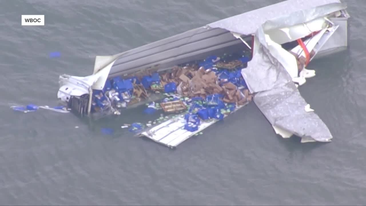 Perdue driver identified, truck recovered following fatal Chesapeake Bay-Bridge Tunnel crash