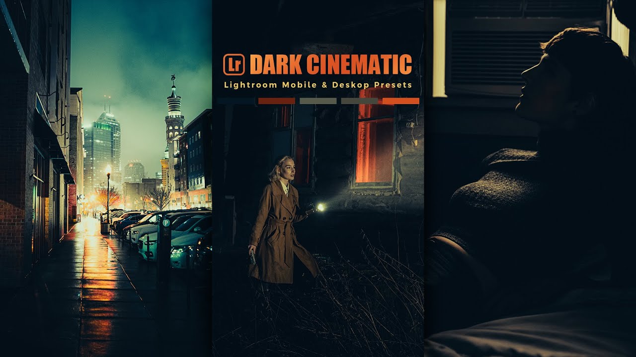 Lightroom CINEMATIC Presets Tutorial ( DARK CINEMATIC PRESETS ) Free Download